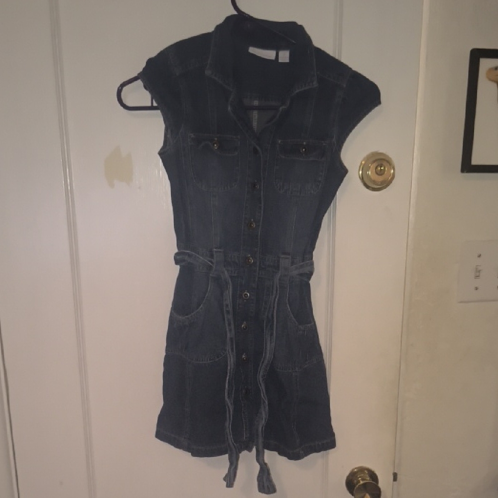 Charter Club | Blue Denim Casual Dress